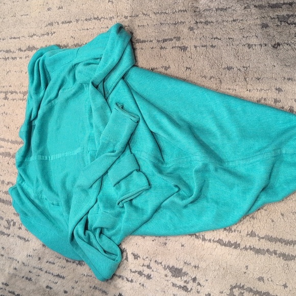 Lululemon Iconic Sweater Wrap Heathered Bali Breeze - Picture 11 of 12